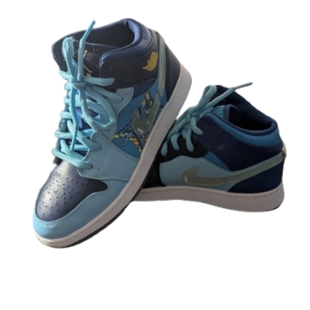 Kids Blue Nike Sneakers